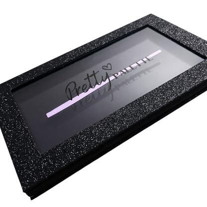 Empty Black Magnetic Palette