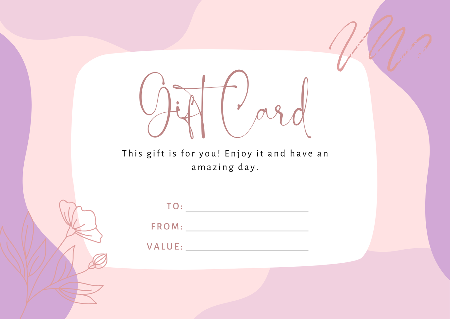 Pretty Palette Gift Card